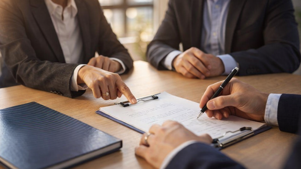 Courtage assurance: signing deal