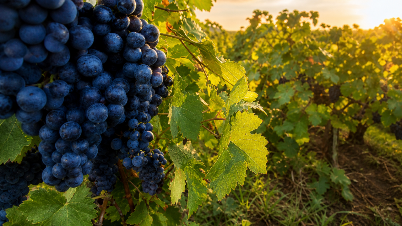 Grapes du vignoble de Loire