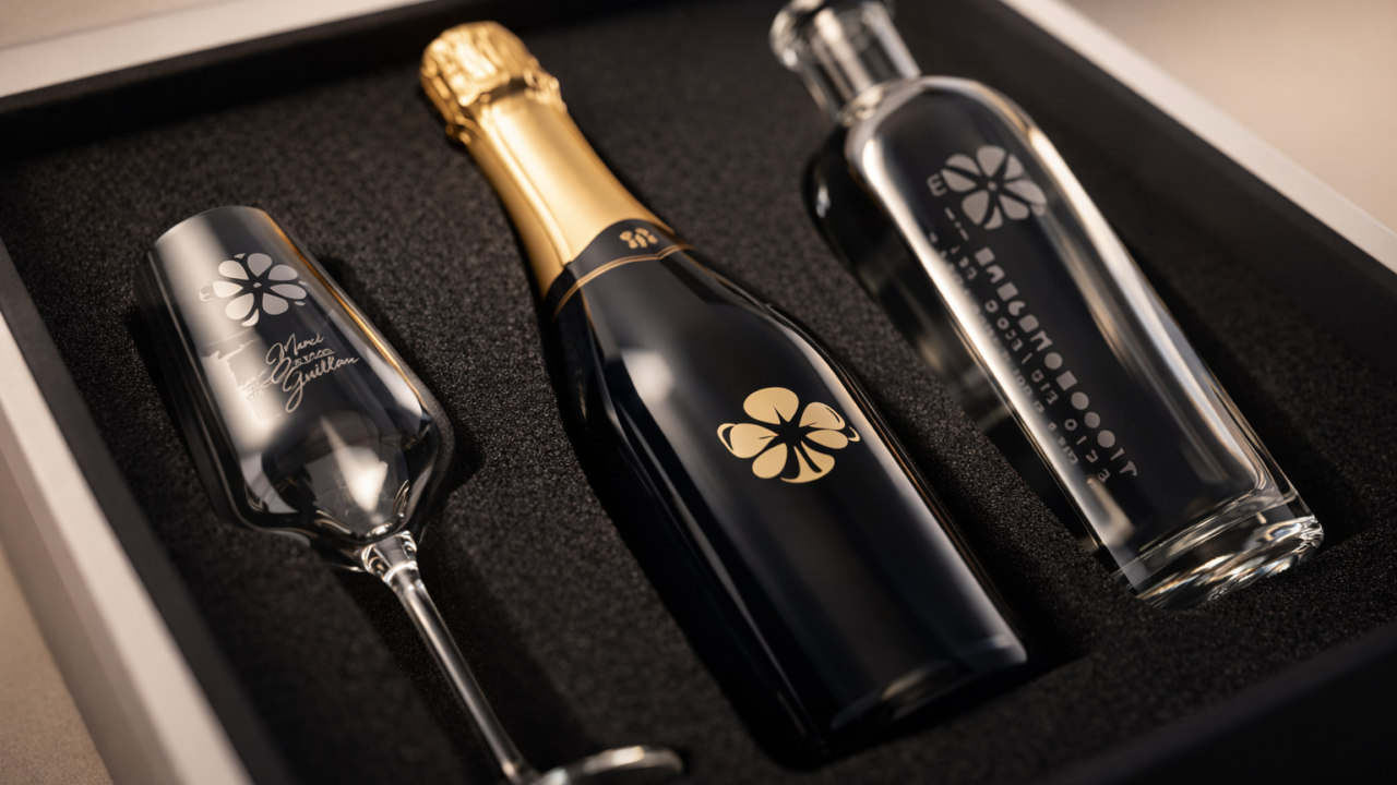 Verre premium personnalisé