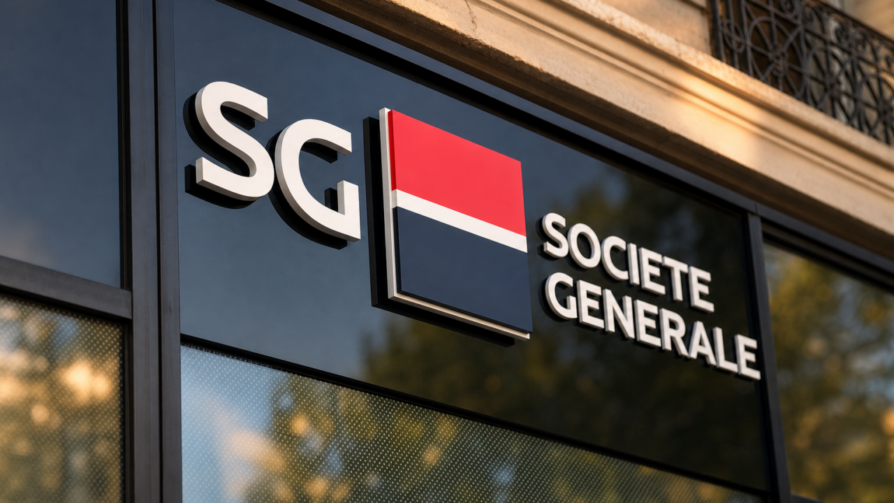 Société Générale storefront sign