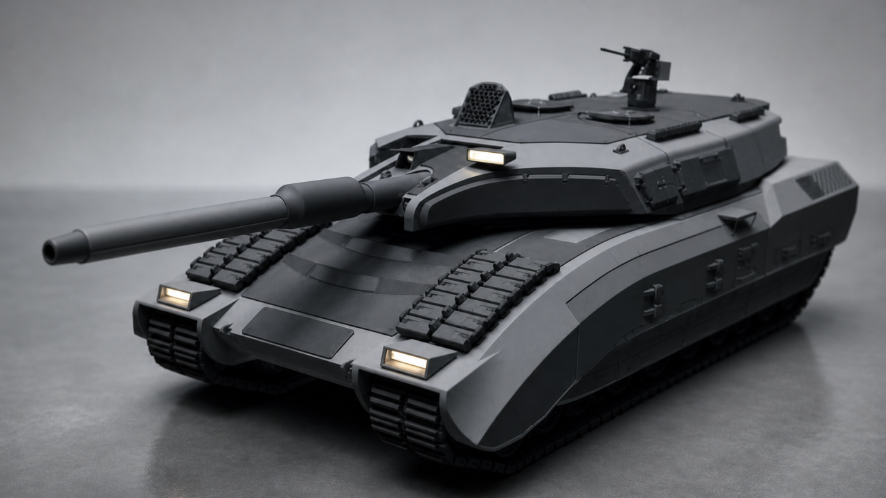 Char de combat concept Capint