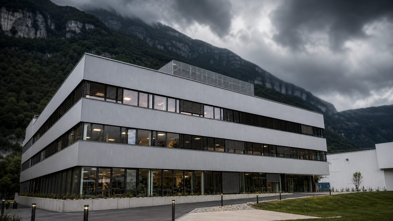 Lynred campus building in Veurey-Voroize