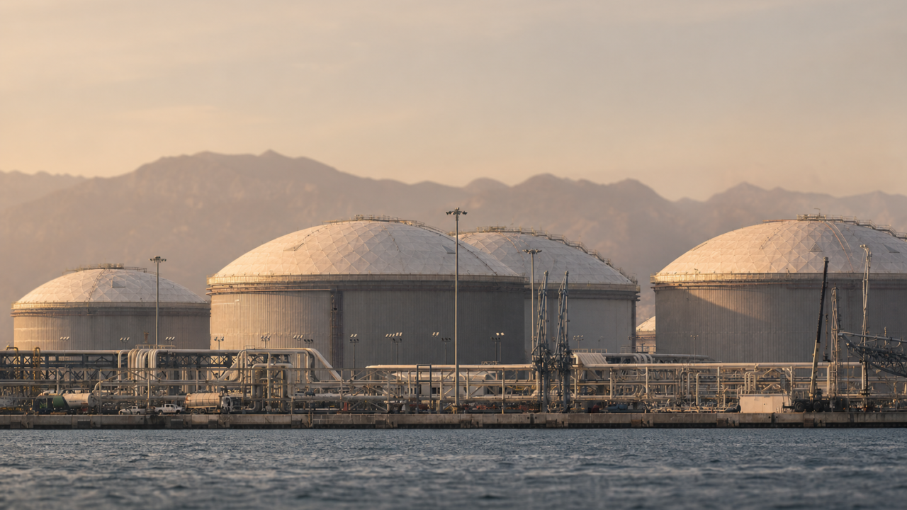 Oil terminal and supply risk