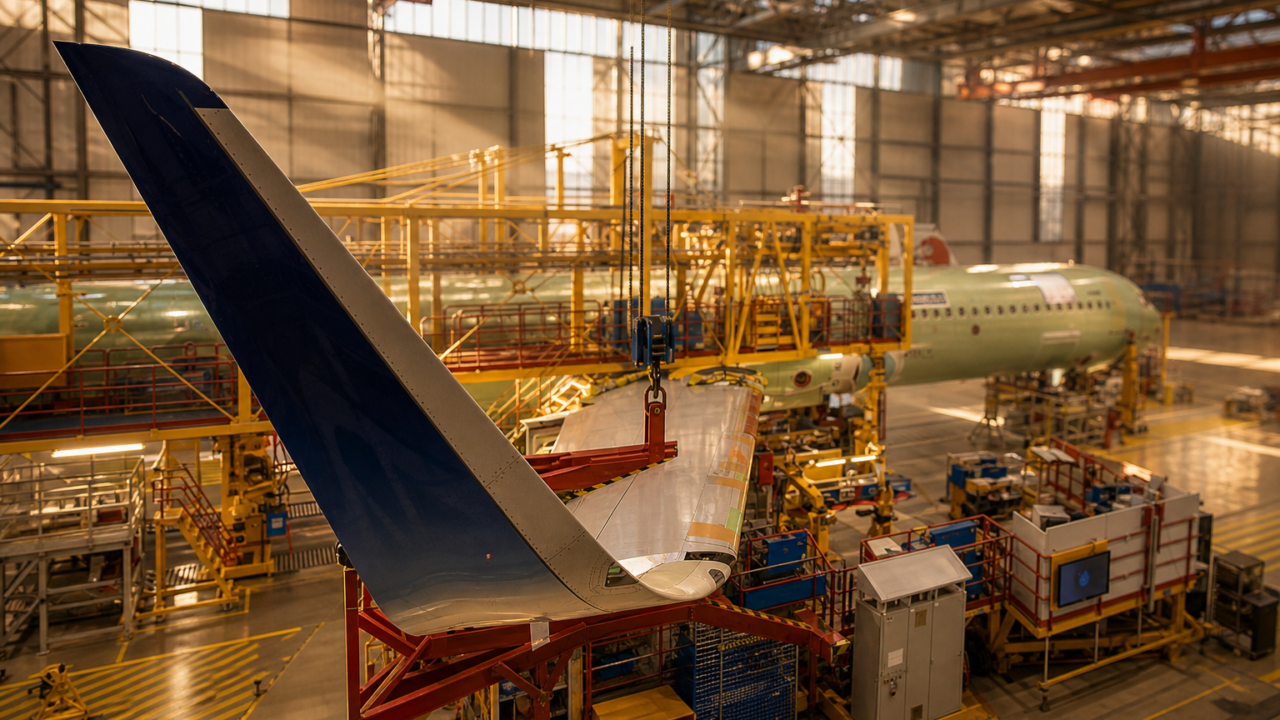 Aircraft assembly hangar cybersecurity