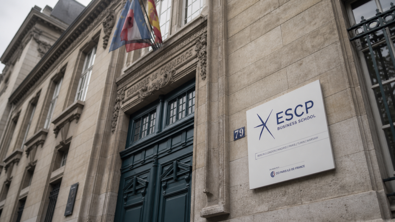Facade de l’ESCP Business School