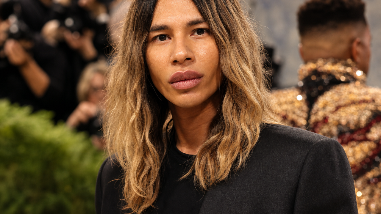 Fashion week portrait of a creative director