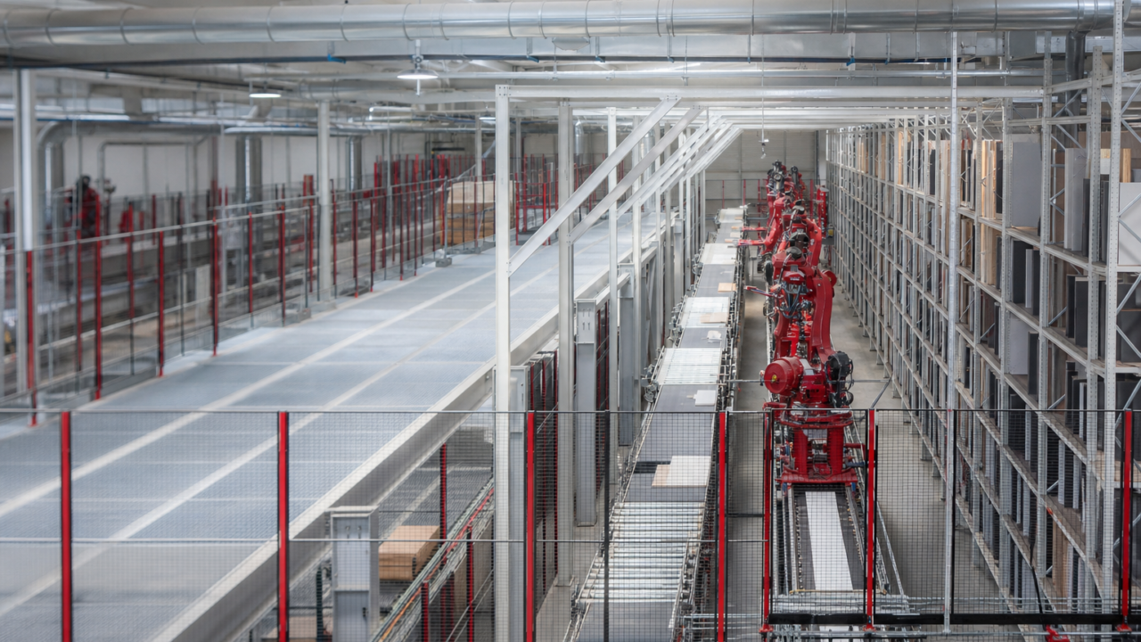 Usine automatisée de meubles