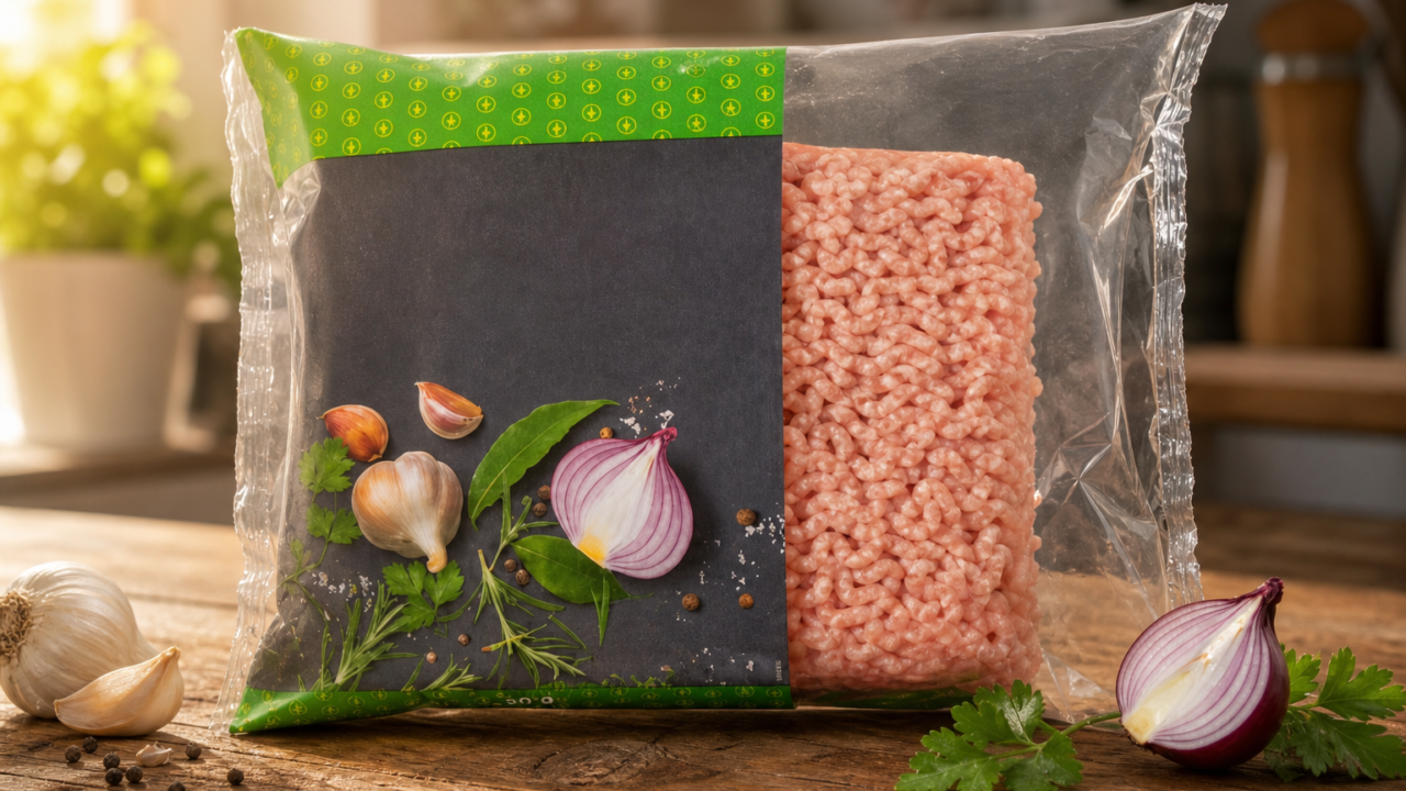 Flowpack MonoPP pour viande hachée fraîche