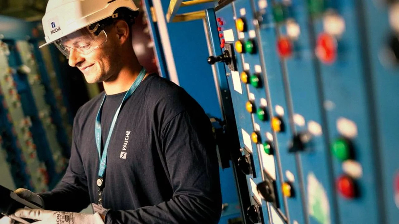 Technicien Fauché en maintenance nucléaire