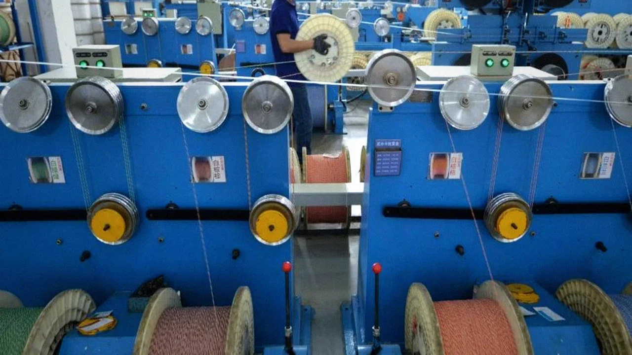 Usine industrielle française sous pression chinoise