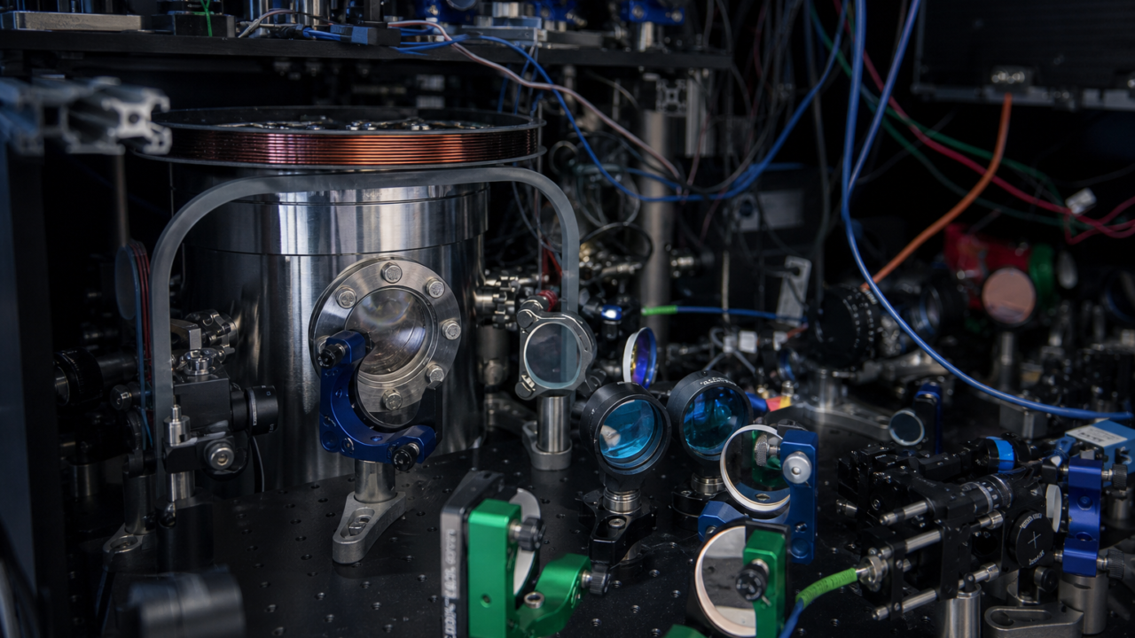 Processeur quantique à atomes neutres en laboratoire