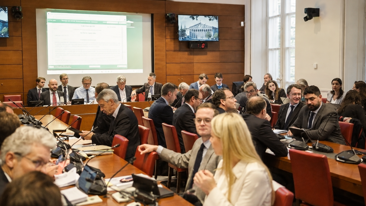 Réunion parlementaire sur la réforme de l’apport-cession